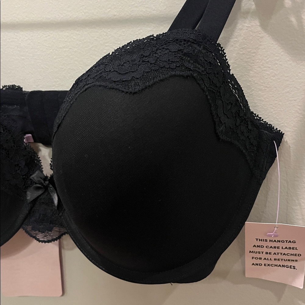 Savage X Fenty Black Underwire Bra 36 DDD - Picture 4 of 9